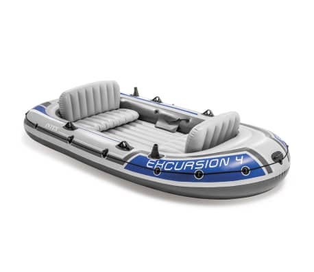 opblaasboot met stuur intex excursion 4 opblaasboot met peddels en pomp 68324np opblaasboot met stuur intex excursion 4 opblaasboot met peddels en pomp 68324np