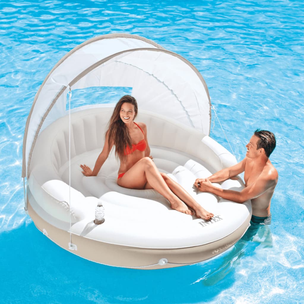 INTEX Schwimminsel Canopy Island 199x150 cm 58292 EU