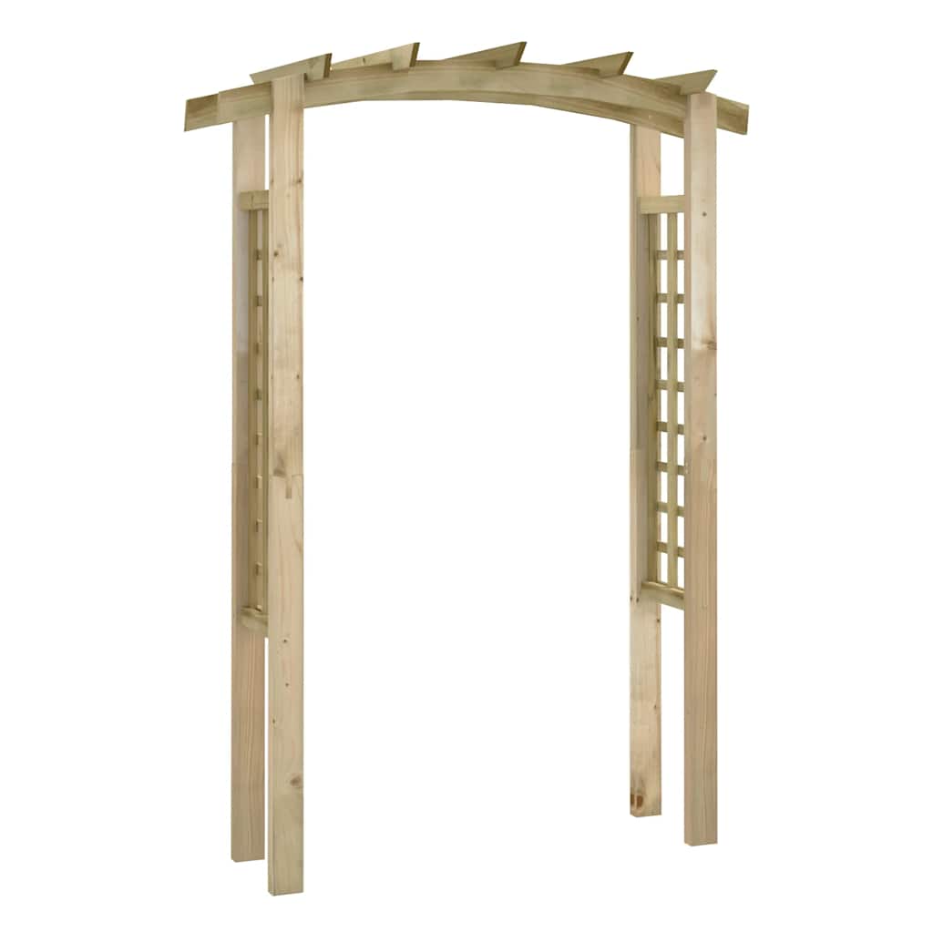 vidaXL Trelážový oblouk 150 x 60 x 210 cm dřevo