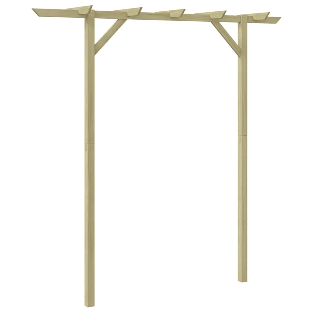 vidaXL Zahradní pergola 205 x 40 x 203 cm dřevo