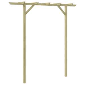 Zahradní pergola 205 x 40 x 203 cm dřevo - obrázek 2