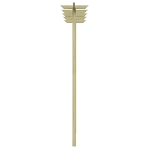 Zahradní pergola 205 x 40 x 203 cm dřevo - obrázek 6