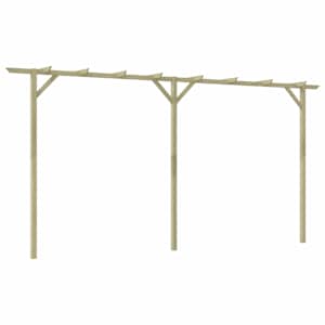 Zahradní pergola 410 x 40 x 203 cm dřevo - obrázek 2