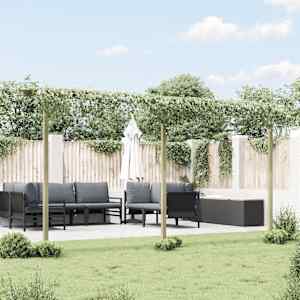Zahradní pergola 410 x 40 x 203 cm dřevo - obrázek 3
