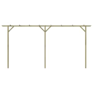 Zahradní pergola 410 x 40 x 203 cm dřevo - obrázek 5