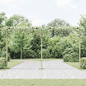 Vrtna pergola 410x40x203 cm lesena