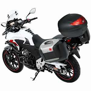 Motokufr na motorku na 1 helmu, objem 36 l - obrázek 3