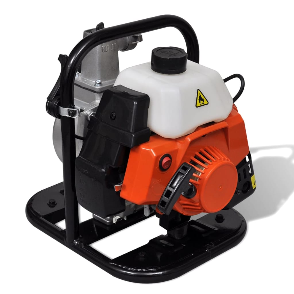 vidaXL Polttomoottorilla toimiva vesipumppu 2-tahti 2 HV 0,95 l
