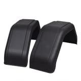 2 x garde-boue pour remorque 220 x 760 mm