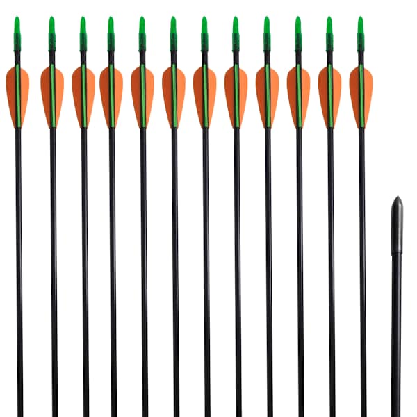 Klaaskiust vibunooled 30 tolli 0,6 cm 12 tk