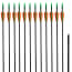  vidaXL 12 db standard reflex íj üvegszálas nyílvesszők 30" 0,6 cm termék 2. képe