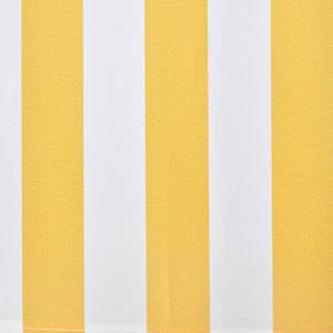 vidaXL Sulankstoma markizė, 400cm, geltona ir balta