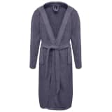 Roupão turco unissexo, 100% algodão 500 g/m², tamanho XL, antracite