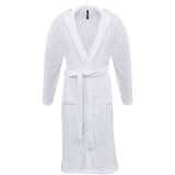 Terry Halat de baie unisex, bumbac 100%, 500 g/m², mărime M, alb