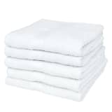 vidaXL Serviette pour sauna 25 pcs Coton 400 gsm 80 x 200 cm Blanc