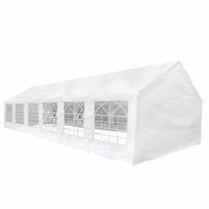 Stanový materiál bez rámu Bílý 12 x 6 m PE - obrázek 8