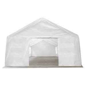 Stanový materiál bez rámu Bílý 12 x 6 m PE - obrázek 6
