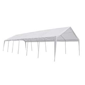 Stanový materiál bez rámu Bílý 12 x 6 m PE - obrázek 7