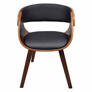 Dining Chair with Padded Bentwood Seat