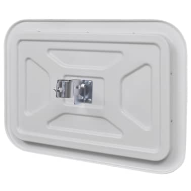 Espelho retrovisor convexo retangular 40 x 60 cm com refletores[4/5]