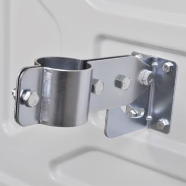 Espelho retrovisor convexo retangular 40 x 60 cm com refletores[5/5]