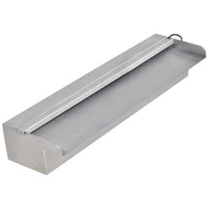 Obdélníková bazénová fontána s LED nerezová ocel 45 cm - obrázek 1