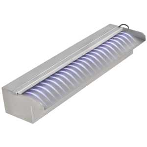 Obdélníková bazénová fontána s LED nerezová ocel 45 cm - obrázek 6