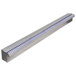 Obdélníková bazénová fontána s LED nerezová ocel 90 cm - obrázek 2