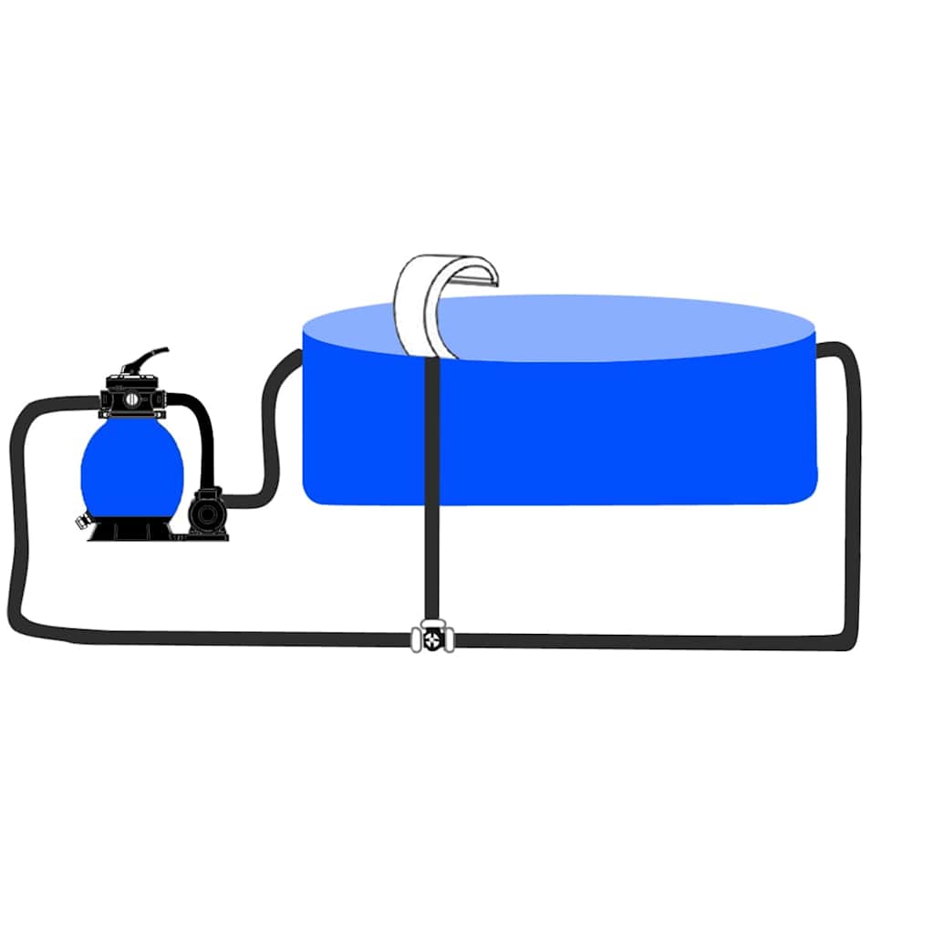 Schwalldusche Edelstahl Schwallbrause Pool Wasserschwall mit/ohne LEDs vidaXL - Bild 19 von 20