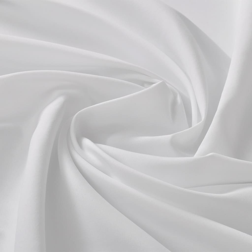 Micro-Satin-Stoff 1,45 x 20 m Weiß