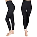 Leggings para raparigas 2 pcs 110/116 em preto
