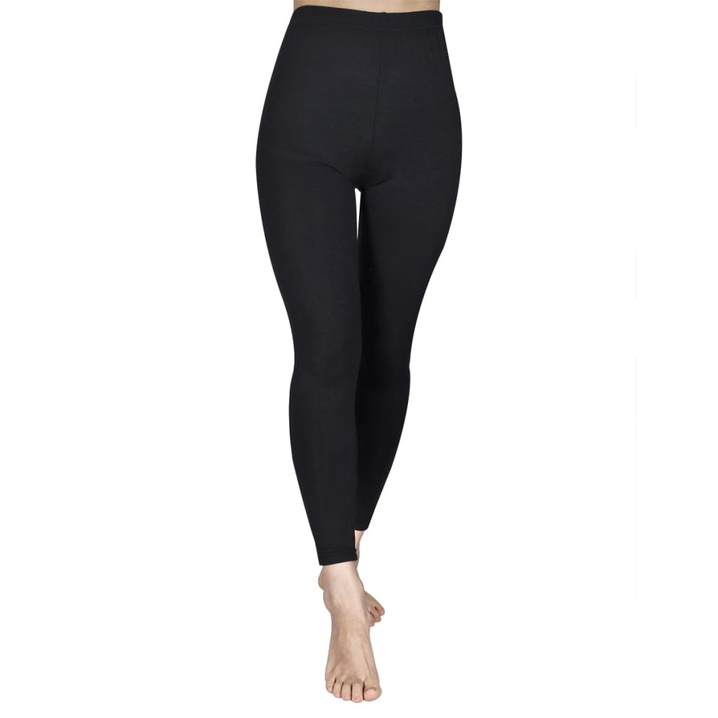 

vidaXL Legging voor meisjes maat 110/116 (zwart) set van 2