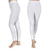 Białe Legginsy dla dziewczynki 110/116 x2