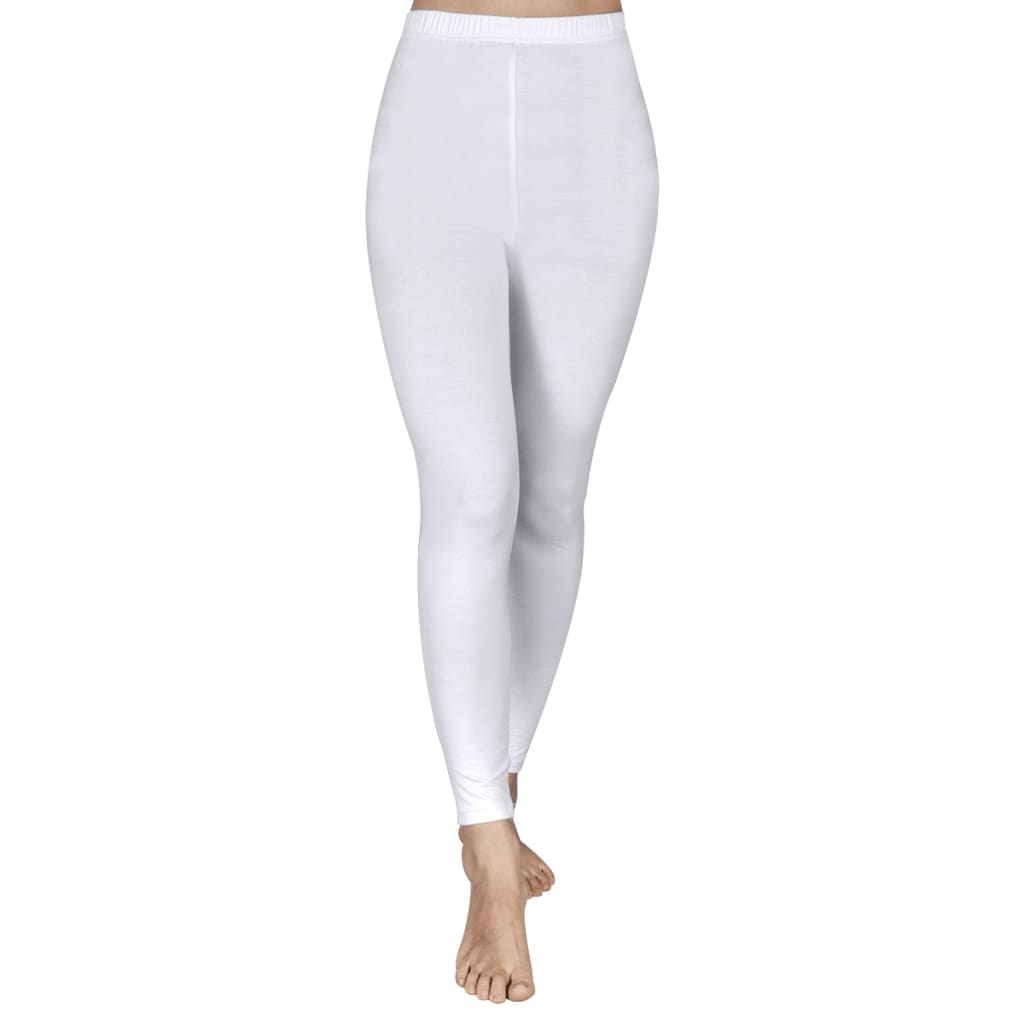 

vidaXL Legging voor meisjes maat 134/140 (wit) set van 2