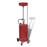 Pneumatic Portable Waste Oil Drain Tank 20 Gallon Air Operated