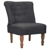 Gray French Chair High Quality Fabric
