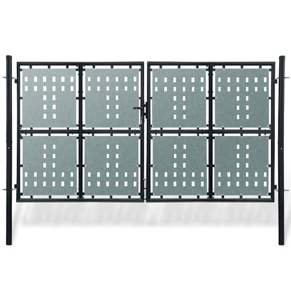 vidaXL must &uuml;he uksega aiav&auml;rav 300 x 175 cm