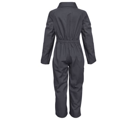 Kinder-Overall Grau Gr&ouml;&szlig;e 98/104