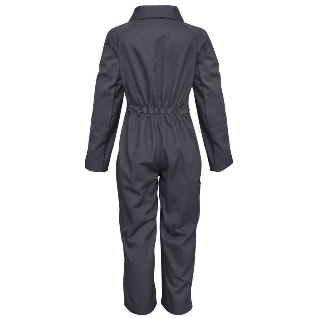 Mono unisex de trabajo para niños, talla 134/140, Gris