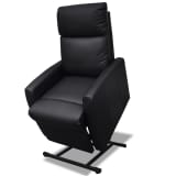 2-Position Electric TV Recliner Lift Chair Black