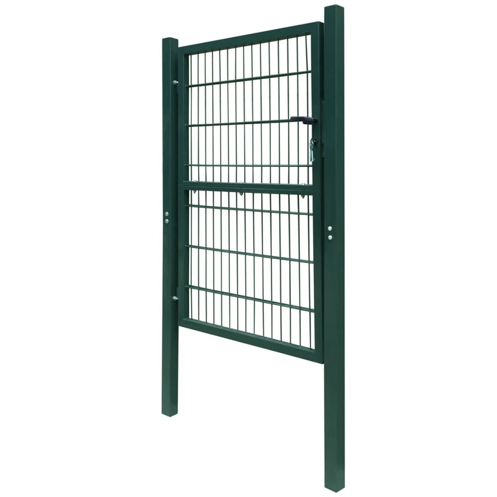  Plotová brána 2D (jednokrídlová), zelená 106x190 cm