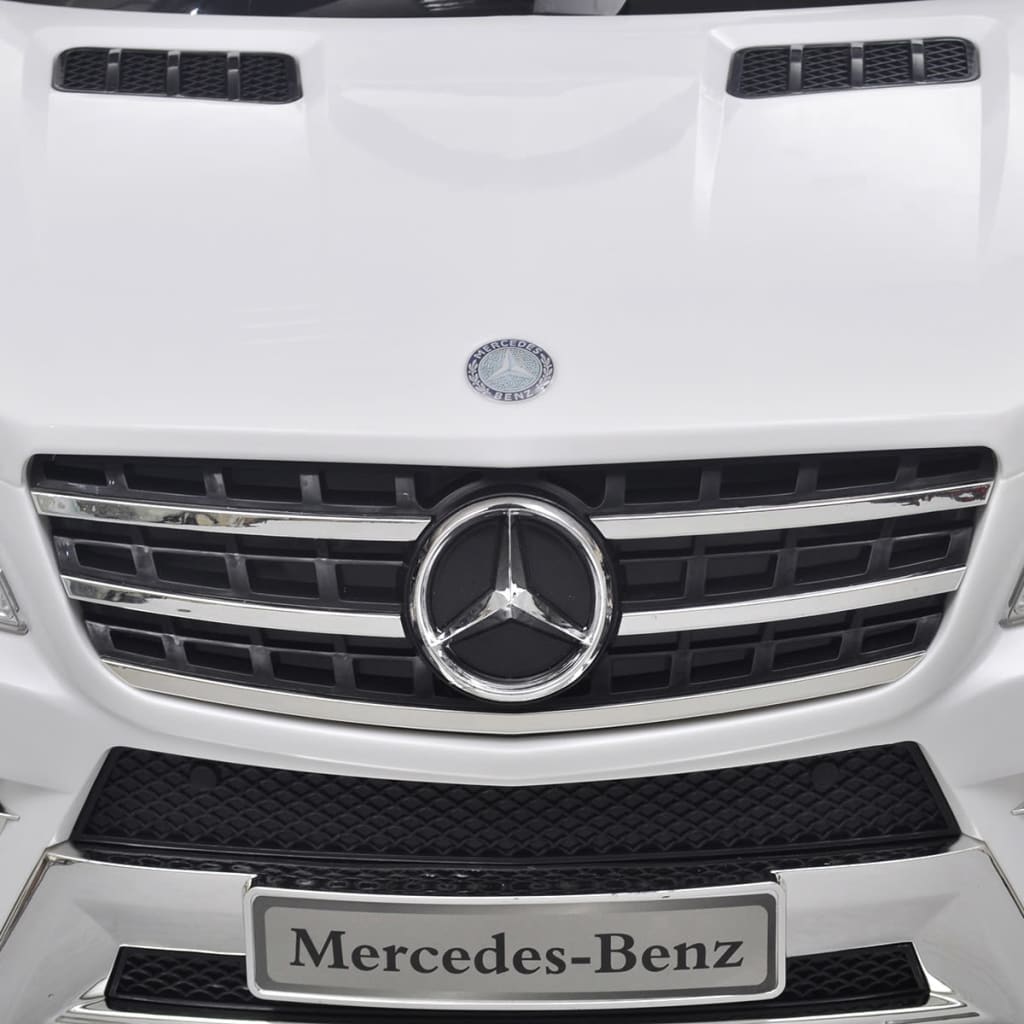 Mercedes Benz ML350 elektromos kisautó távirányítóval 6 V fehér 