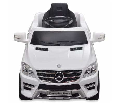 vidaXL Voiture électrique pour enfants Mercedes Benz ML350 Blanc 6 V