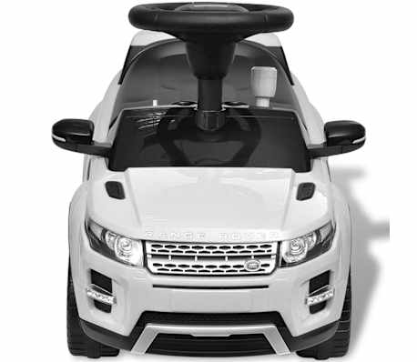 Land Rover 348 Παιδικό Ηλεκτροκίνητο Αυτοκίνητο με Μουσική Λευκό