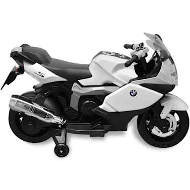 Motocicleta eléctrica BMW 283 para crianças- branca 6V[2/11]