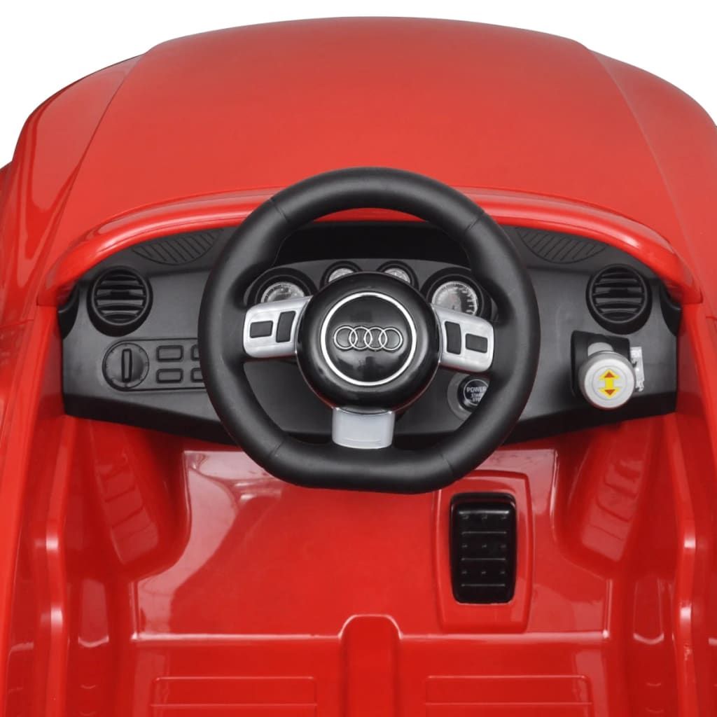 Audi TT RS Elektromos kisautó távirányítóval piros 