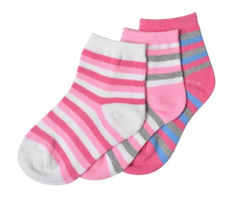 24 paires de chaussettes multicolores pour fille taille 23-26