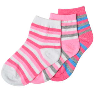 Calcetines multicolores para ni&ntilde;os (chicas) talla 23-26, 24 pares
