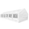 vidaXL valge peotelk 12 x 6 m