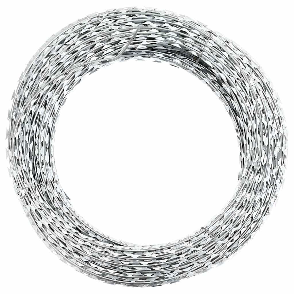 

BTO-22 Concertina NATO Razor Wire Galvanized Steel 492'